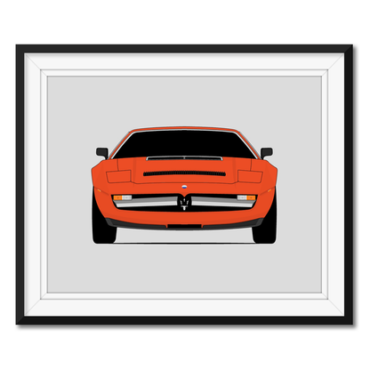 Maserati Merak (1972-1983) Bora Poster