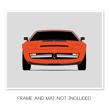 Maserati Merak (1972-1983) Bora Poster