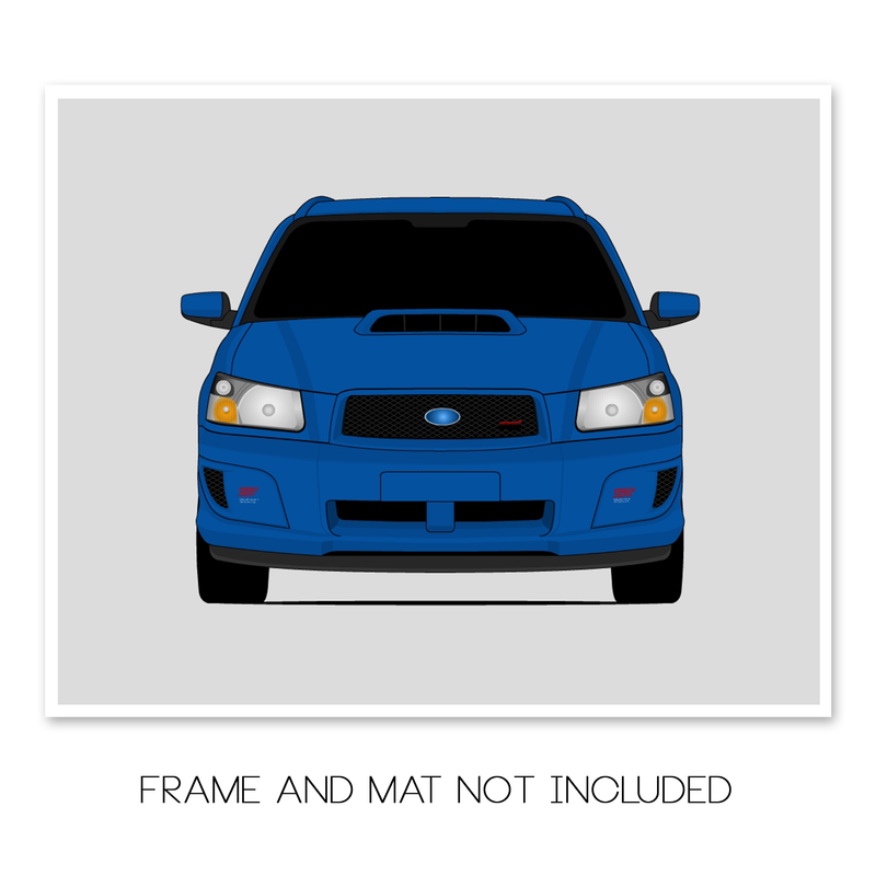 Subaru Forester STi (2004-2008) Poster
