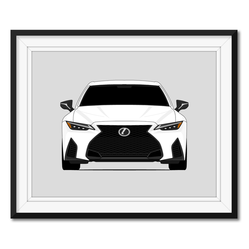 Lexus IS300 (2021-Present) XE30 Poster