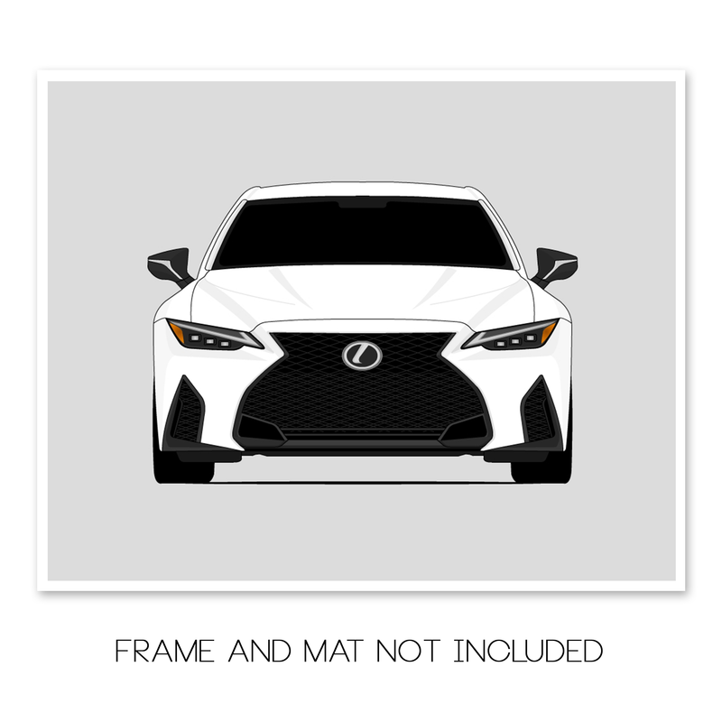 Lexus IS300 (2021-Present) XE30 Poster