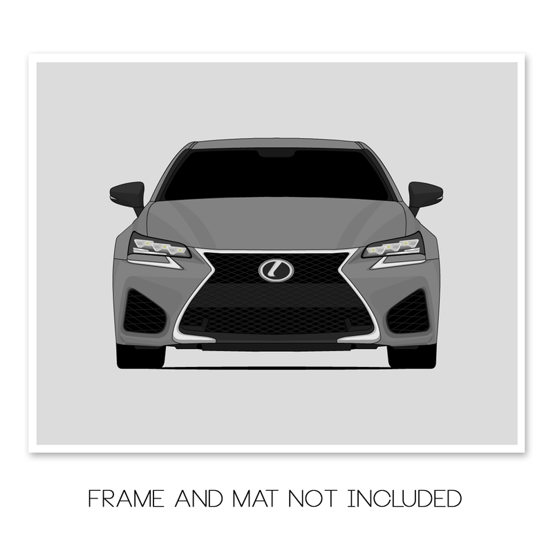 Lexus GS-F (2016-2020) Poster