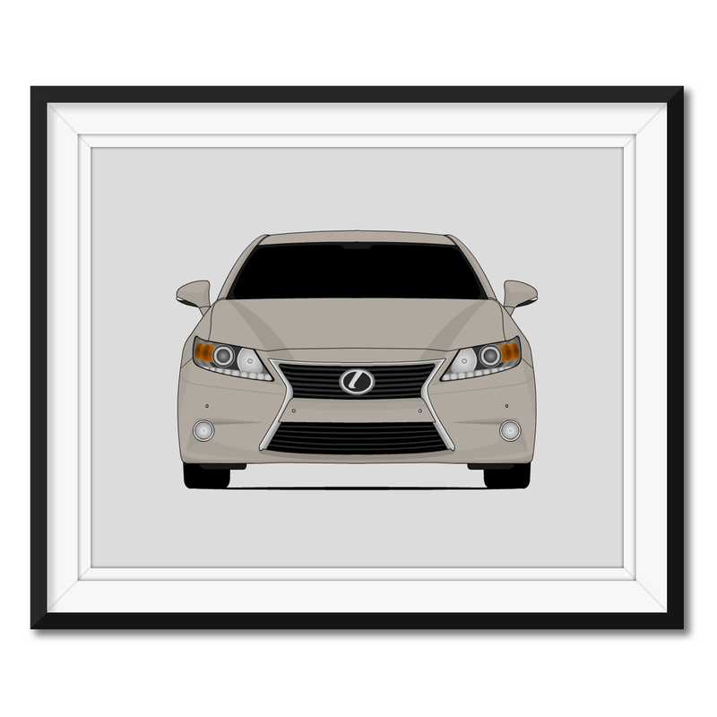 Lexus ES 350 (2013-2015) Poster
