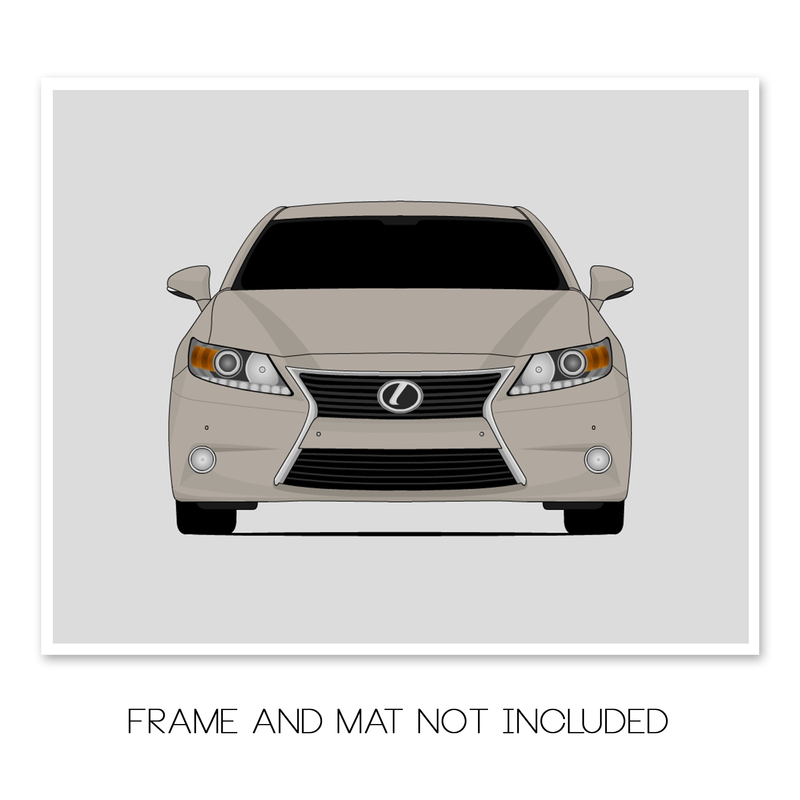 Lexus ES 350 (2013-2015) Poster