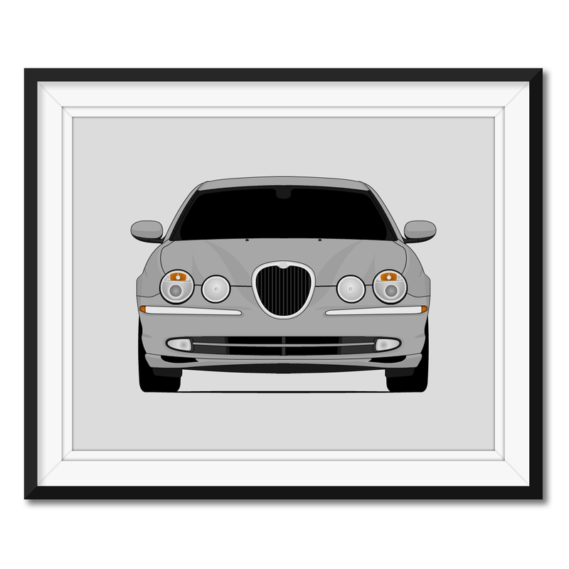 Jaguar S-Type (2004-2005) facelift Poster