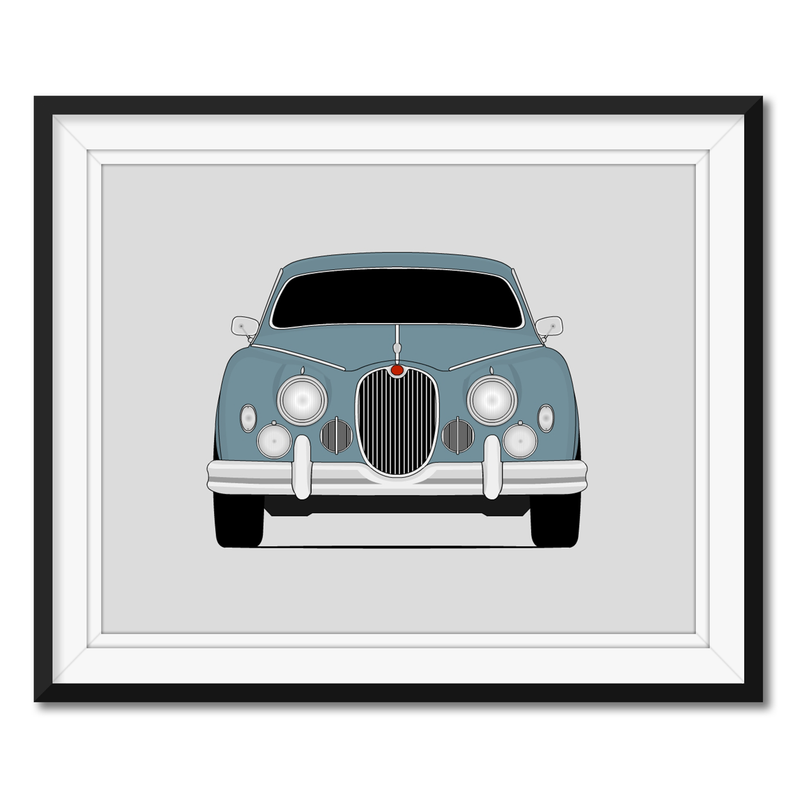 Jaguar Mark 1 (1955-1959) Poster