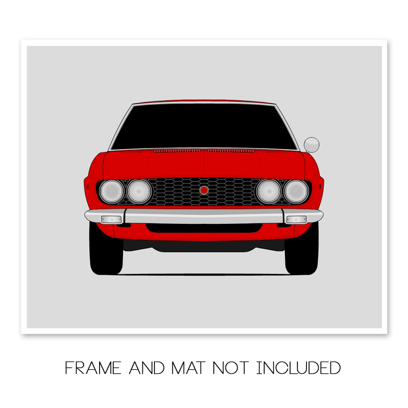 Fiat Dino Coupe (1966-1973) Poster