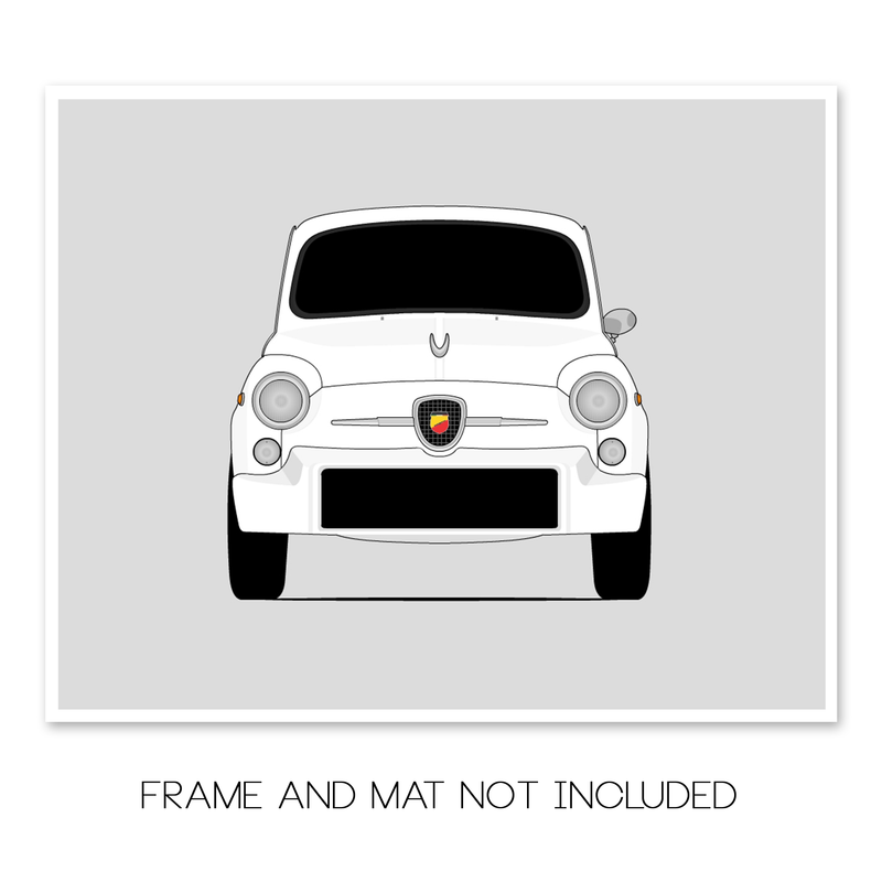 Fiat Abarth 850TC Berlina (1960-1966) Poster