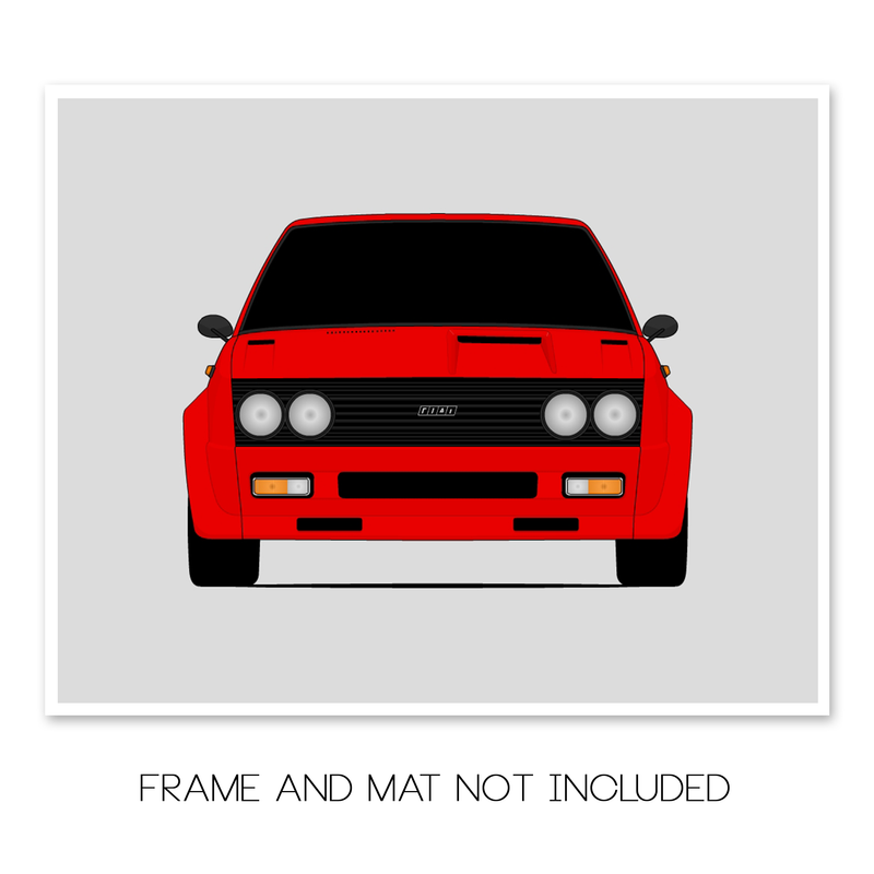 Fiat 131 Abarth (1976-1978) Poster
