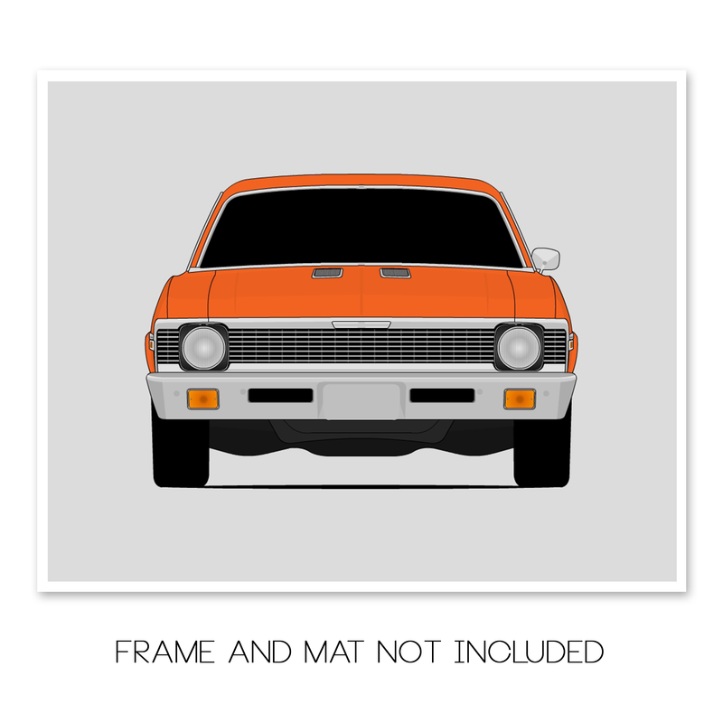 Chevy Nova SS (1968-1972) Poster