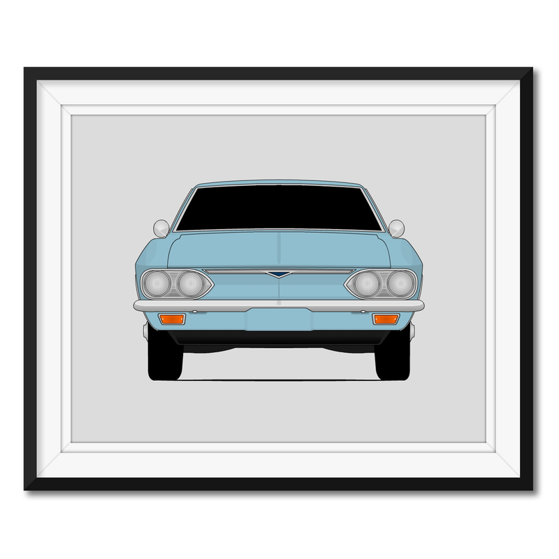 Chevy Corvair (1965-1969) Poster