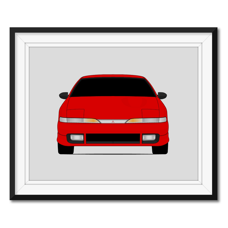 Mitsubishi Eclipse 1G (1990-1991) 1st GEN Poster