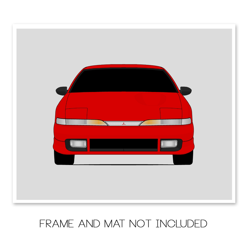 Mitsubishi Eclipse 1G (1990-1991) 1st GEN Poster