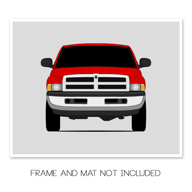 Dodge Ram 1500 (1994-2002) Gen 2 Poster