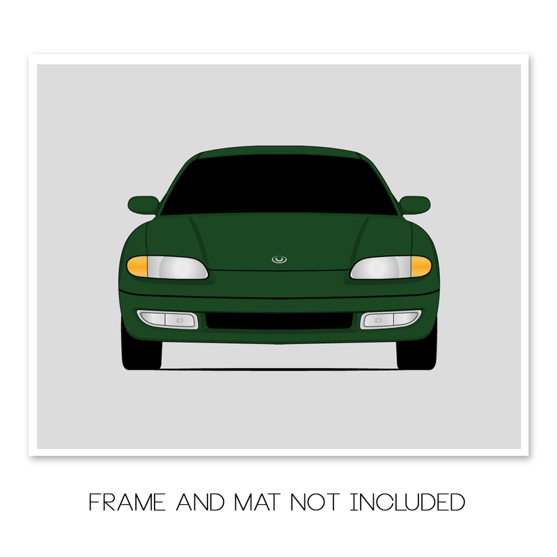 Mazda MX-6 (1991-1997) Poster