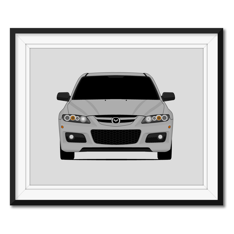 Mazda Mazdaspeed 6 (2006) (Mazda 6) Poster