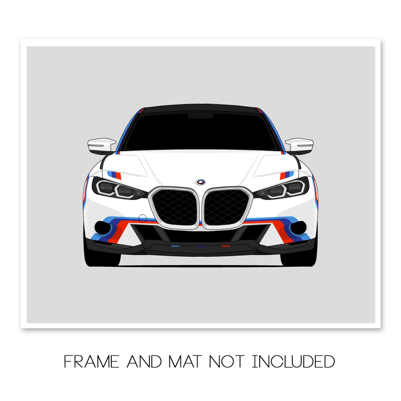 BMW 3.0 CSL (2023) Poster