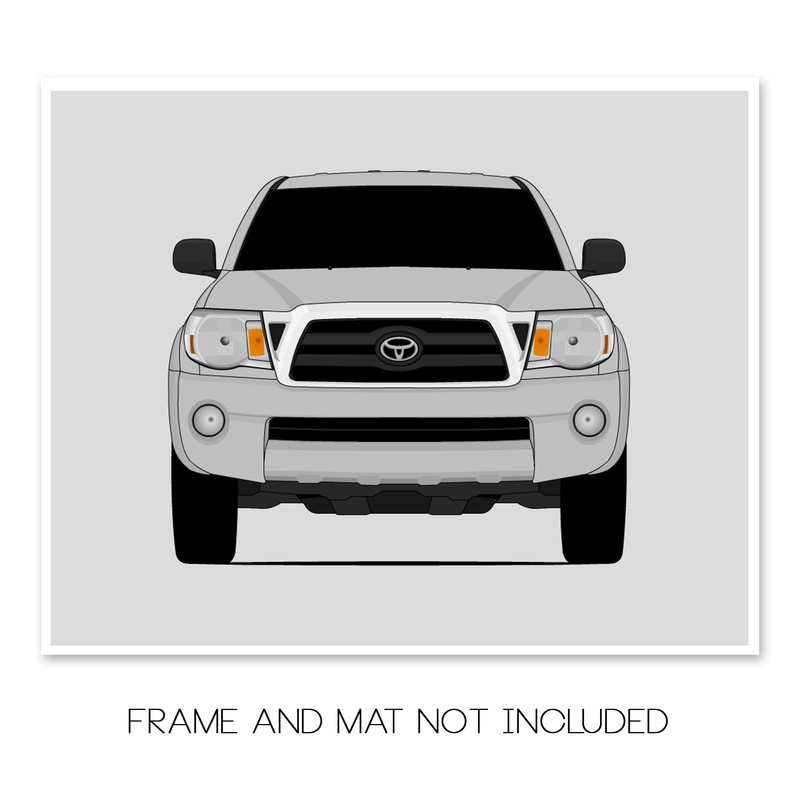 Toyota Tacoma (2005-2008) Gen 2 Poster