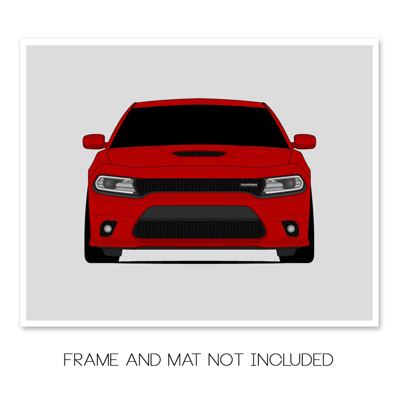 Dodge Charger Daytona (2015-2019) Gen 7 Poster