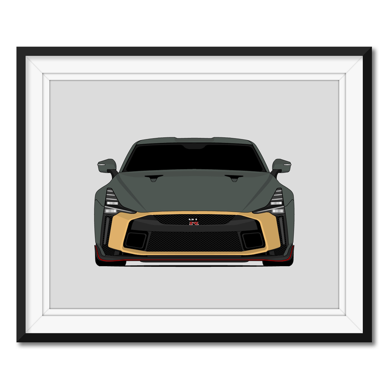 Nissan GT-R50 (2021) R35 (Skyline) Poster