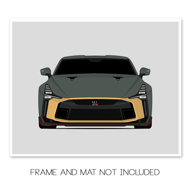 Nissan GT-R50 (2021) R35 (Skyline) Poster