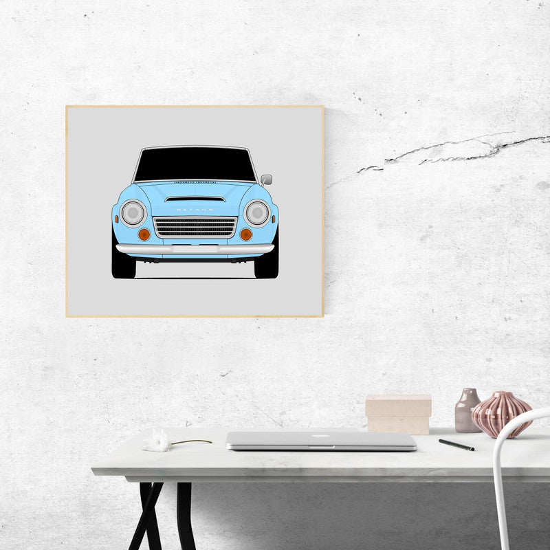 Datsun Roadster 1500 1600 2000 (1965-1970) SP310 SPL310 SP311 SPL311 Poster