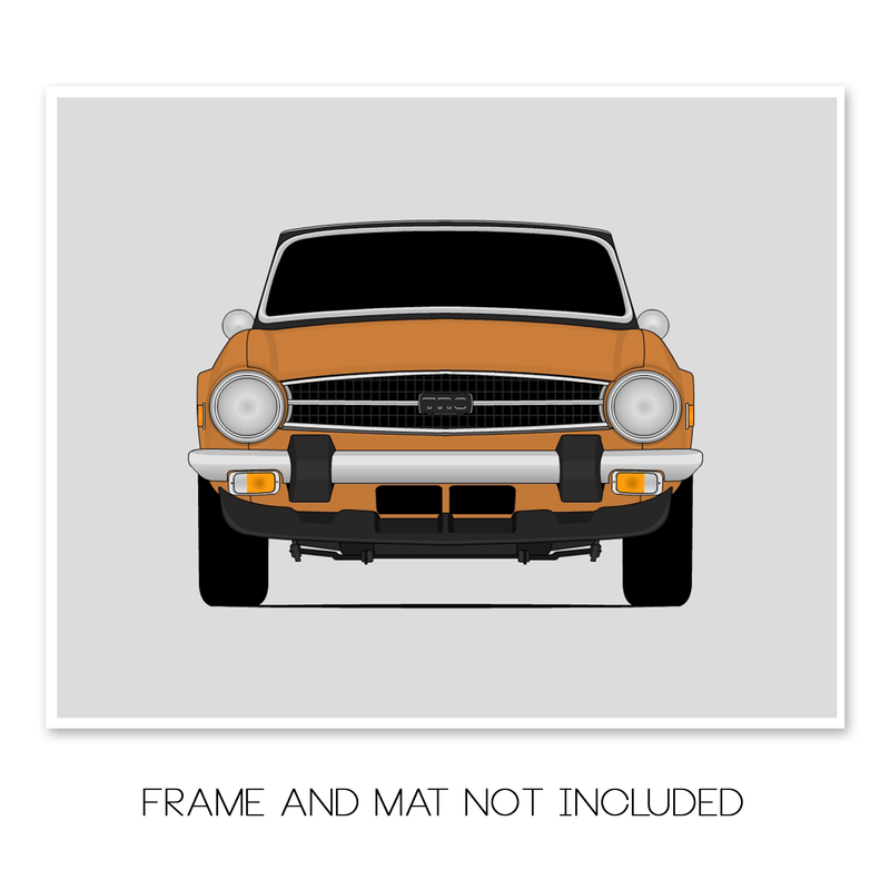 Triumph TR6 (1968-1976) Poster