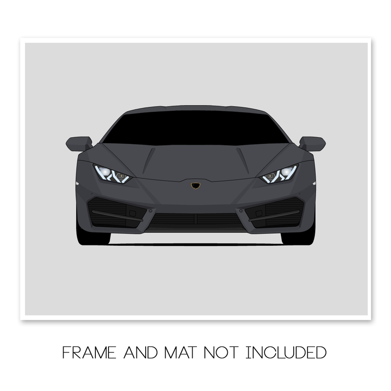 Lamborghini Huracan LP 580-2 (2016-2019) Poster