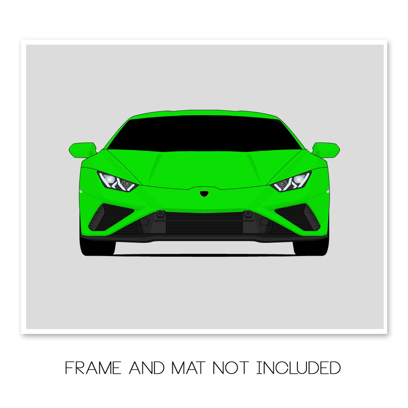 Lamborghini Huracan EVO LP 640-4 and LP 610-2 (2021-2022) Poster