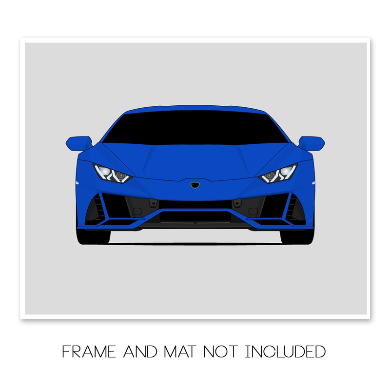 Lamborghini Huracan EVO LP 640-4 (2019-2020) Poster