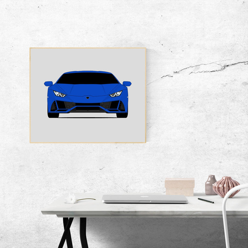 Lamborghini Huracan EVO LP 640-4 (2019-2020) Poster