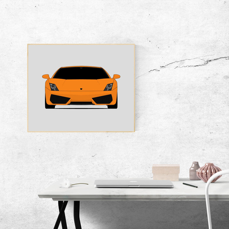 Lamborghini Gallardo LP 560-4 (2008-2013) Poster