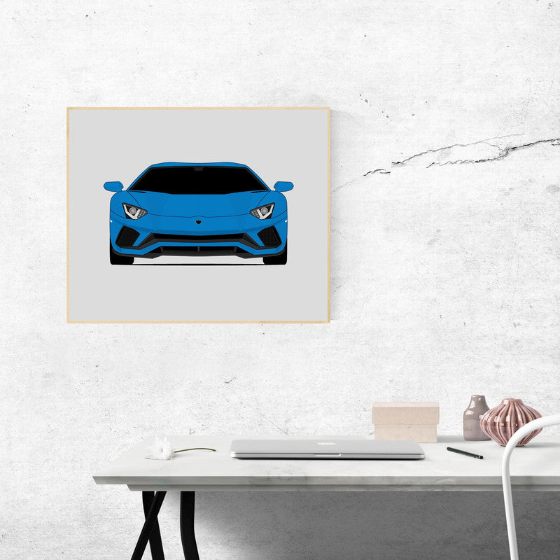 Lamborghini Aventador S LP 740-4 (2016-2021) Poster