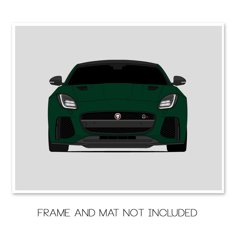 Jaguar F-Type SVR (2016-2019) X152 Poster