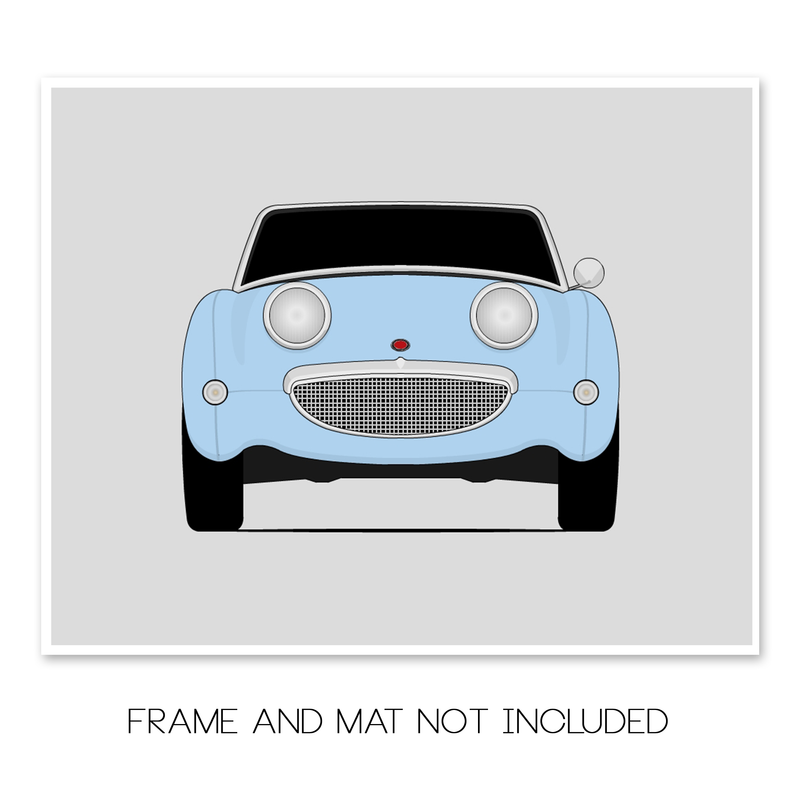 Austin Healey Sprite Frogeye Bugeye (1958-1961) Poster