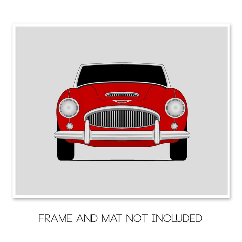 Austin Healey 3000 MK2 (1962-1963) Poster