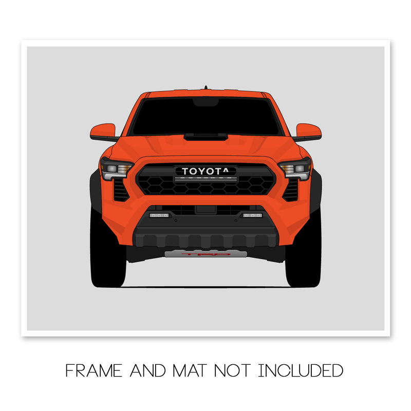 Toyota Tacoma TRD Pro (2024-Present) 4th GEN Poster
