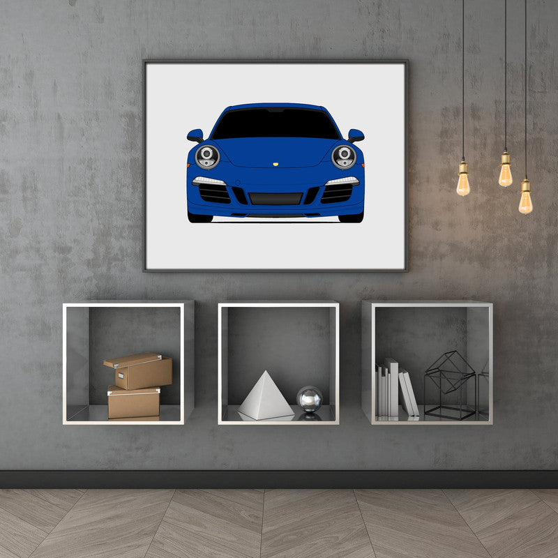 Porsche 911 991.1 Carerra S Aero Kit (2012-2015) Poster