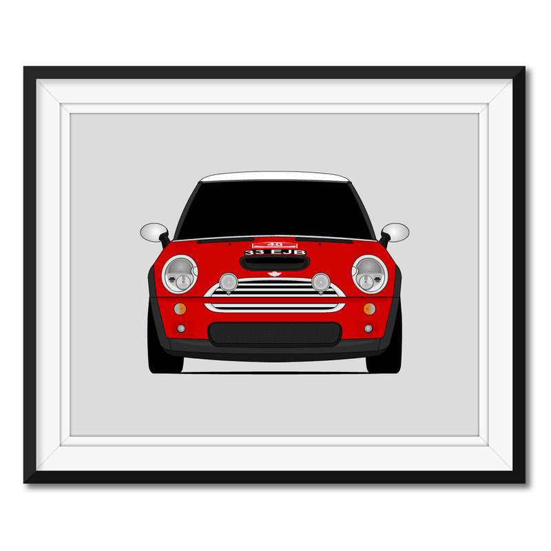 Mini Cooper S MC40 R53 2004 GEN 1 Poster
