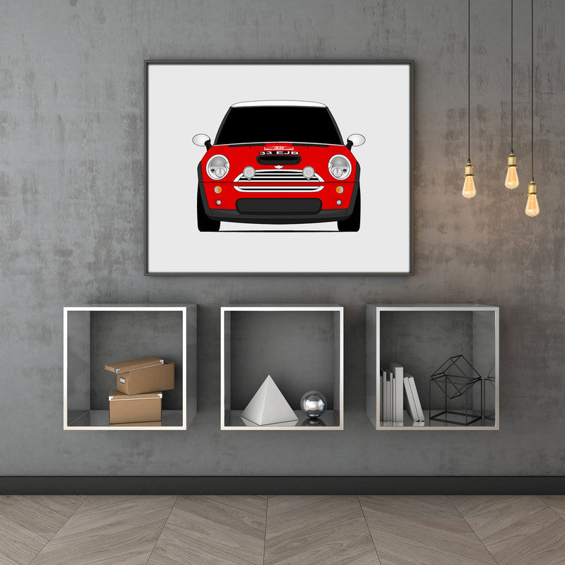 Mini Cooper S MC40 R53 2004 GEN 1 Poster