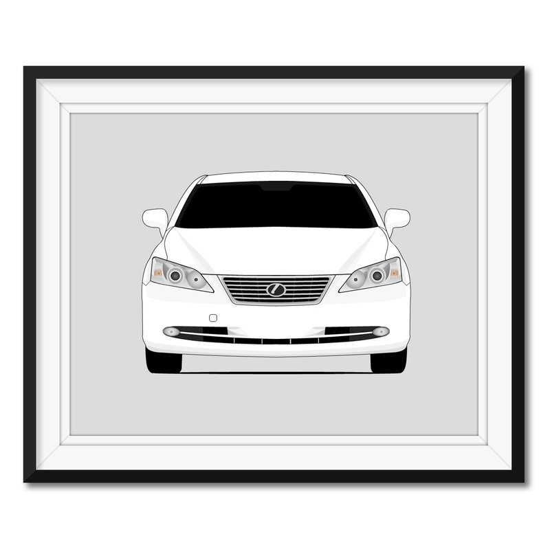 Lexus ES 350 (2006-2009) GEN 5 Poster