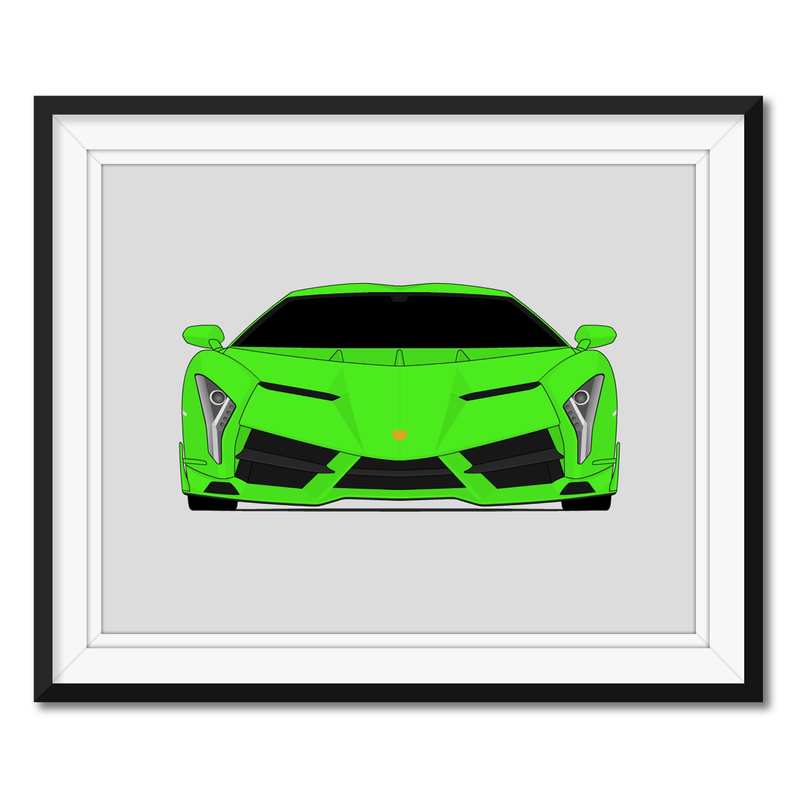 Lamborghini Veneno (2013-2014) Poster