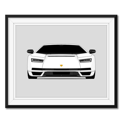 Lamborghini Countach LPI 800-4 2022 Poster