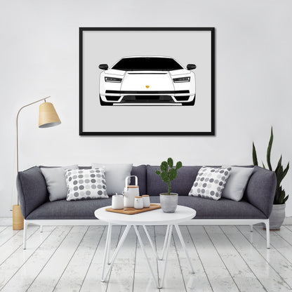 Lamborghini Countach LPI 800-4 2022 Poster