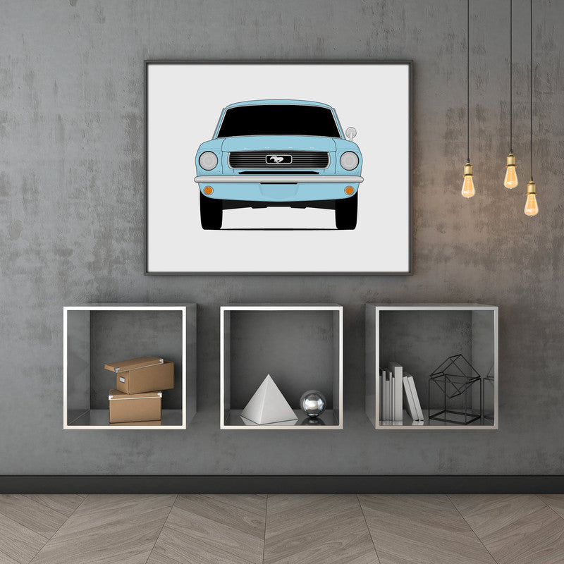 Ford Mustang (1964-1966) Coupe Poster