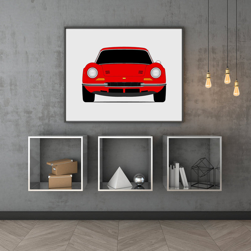 Ferrari Dino 246 GT (1969-1974) Poster