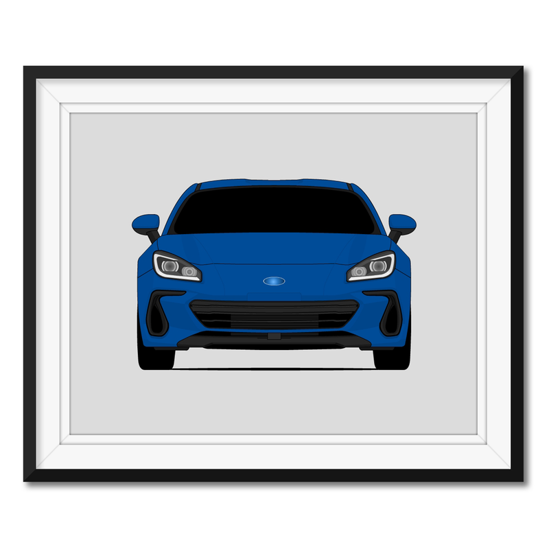Subaru BRZ (2022-Present) Poster