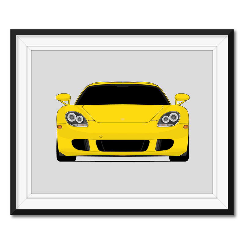 Porsche Carrera GT (2004-2006) Poster