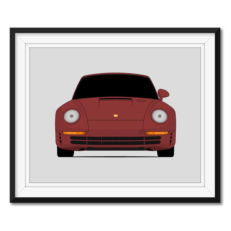 Porsche 959 (1986-1993) Poster