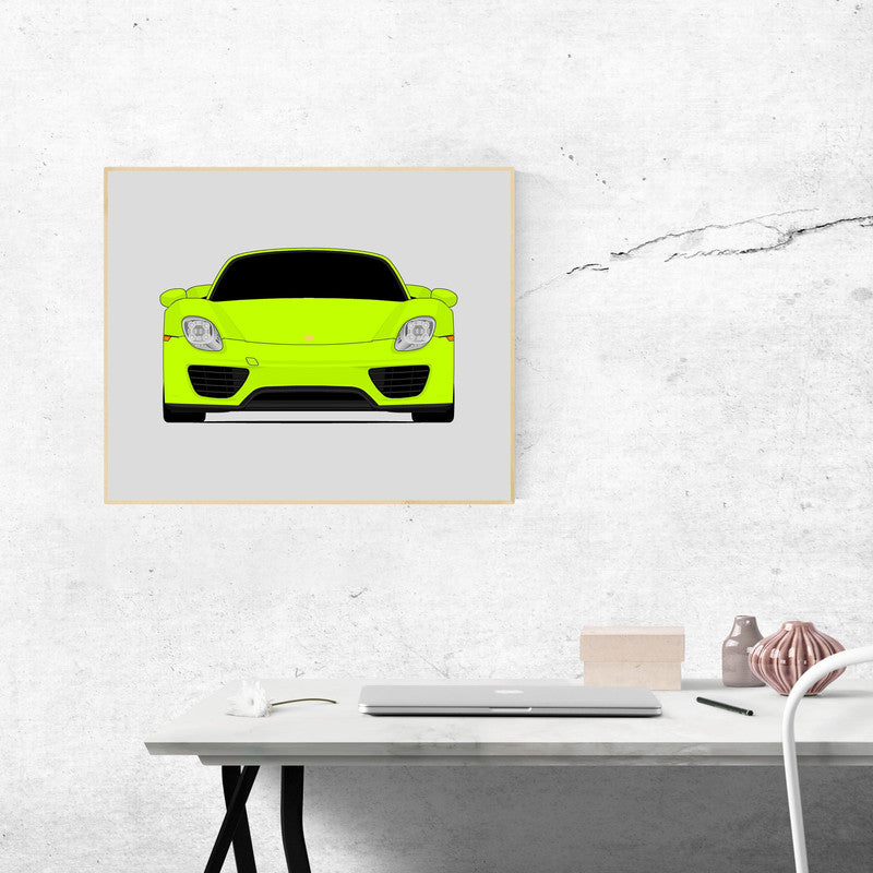 Porsche 918 Spyder (2013-2015) Poster